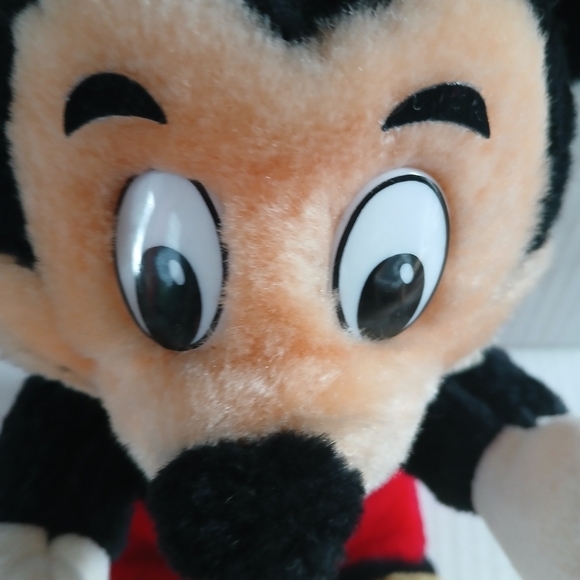 Vintage Mickey Mouse Plush Walt Disney World Disneyland Toy New Tags - Picture 3 of 13